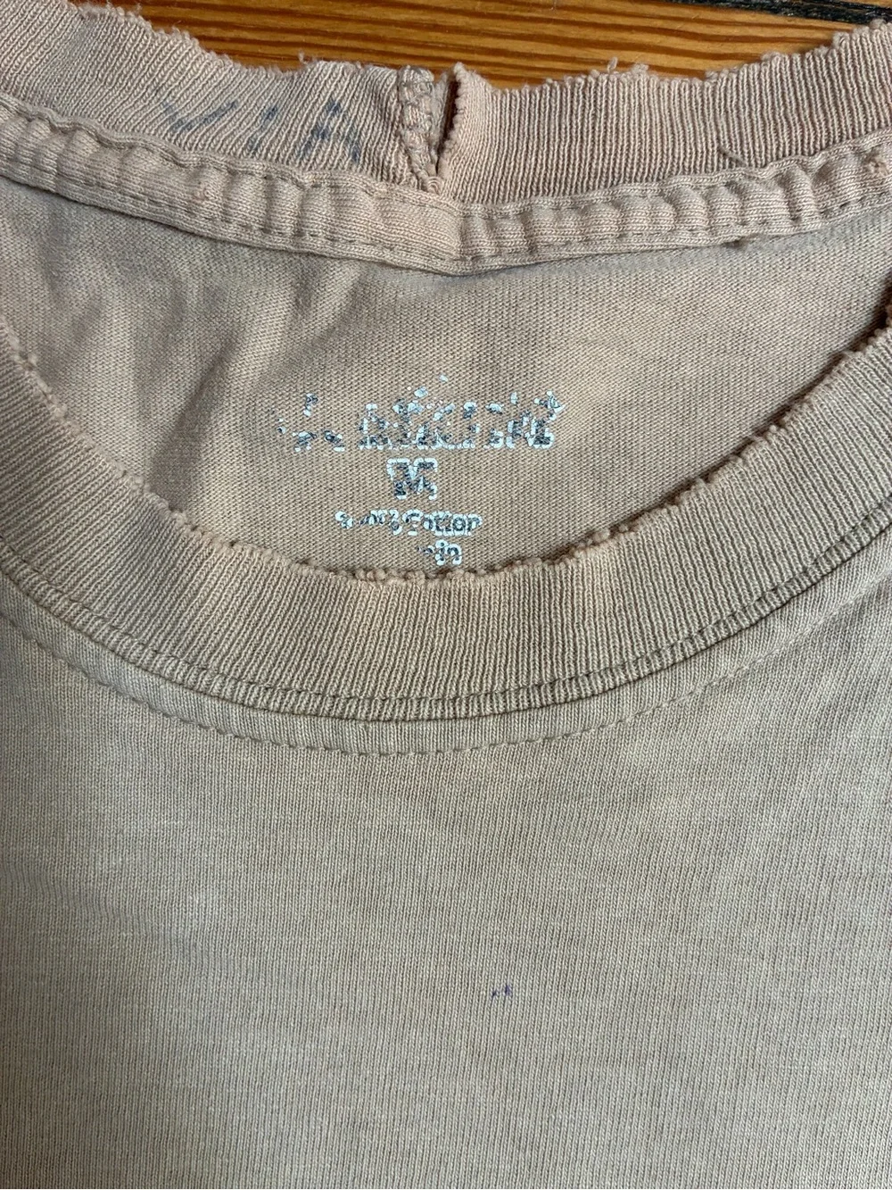 Carhartt Men’s Short-Sleeve Pocket Tee in Light Khaki
